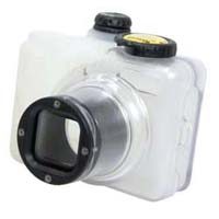 Bonica Snapper Suit Waterproof Removable Silicone Camera Protector for Canon Powershot A540 Digital Cameras, Good Down to 12'