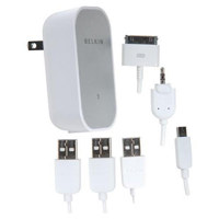 Belkin Dual USB AC Wall Charger * W/SHUFFLE CABLE