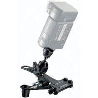 Manfrotto (Distributed by Bogen) Spring Grip Clamp with Attached Flash Shoe.
