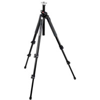 Manfrotto (Distributed by Bogen) 190XPROB 3 Section Black Aluminum Pro Tripod Legs (Height 3.15" - 57", Maximum Load 11 lbs)