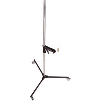 Manfrotto (Distributed by Bogen) 8' Column Light Stand with Sliding Arm, Chrome.