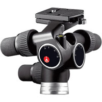 Manfrotto (Distributed by Bogen) Pro Digital Geared Head with Quick Release - Supports 16.50 lb