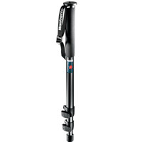 Bogen-Manfrotto Professional Monopod, Black Anodized, #3218