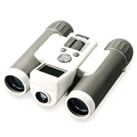 Bushnell 10 x 25 Image View Roof Prism Digital Binocular with a VGA Digital Camera, SD Card Slot, 1.25" Color LCD