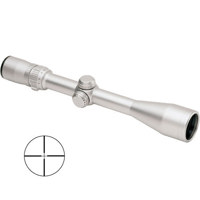 Bushnell 2.5 - 10 x 40mm Elite 4200 Series Riflescope, Silver Finish with Multi-X Reticle.