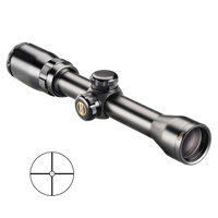 Bushnell 1.75 - 4 x 32mm Banner Dusk & Dawn Series Scope for Cantilever Shotguns & Lever Action Rifles, Matte Black Finish with Circle X Reticle.