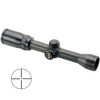 Bushnell 1.5 - 4.5 x 32mm Banner Dusk & Dawn Series Scope for Shotguns & Black Powder Rifles, Matte Black Finish with Multi-X Reticle.