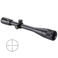 Bushnell 6 - 24 x 40mm Banner Dusk & Dawn Series Riflescope, Matte Black Finish with Mil Dot Reticle.