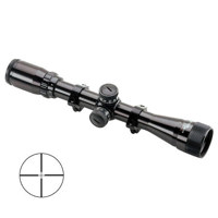 Bushnell 3 - 9 x 32mm Sportsman Series Riflescope for Rimfire & Airgun Rifles, Gloss Black Finish with Multi-X Reticle.