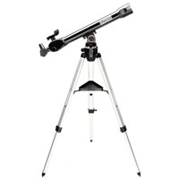Bushnell Voyager Sky Tour 70mm Refractor Telescope, with LED Red Dot Finderscope, Illuminated Smart Mount, Talking Handset, 2 Eyepieces