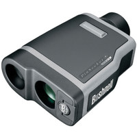 Bushnell Yardage Pro 7 x 26 Pinseeker 1500 Laser Rangefinder with Slope Feature, for Golf, 1,500 Yard Range.