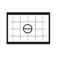 Beattie IntenScreen for Nikon F & F2 Series Cameras with Horizontal Split Image & Grid