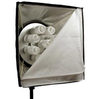 Bowens 9 Light-II, Fluorescent Continuous Output Light with Fan, Nine 30 watt Lamps Produce 270 Total Watts, 110-120 Volts AC.