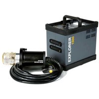 Bowens Explorer 1500 One Mini Head Kit, 1,500 watt Second Portable Battery Pack & 1 Mini Head Kit