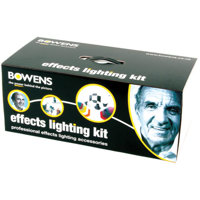 Bowens Effects Lighting Accessory Kit with Snoot, Barndoor & Gels.