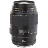 Canon EF 100mm f/2.8 USM Macro Auto Focus Lens - Refurbished