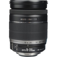 Canon EF-S 18-200mm f/3.5-5.6 IS Auto Focus Lens - Gray Market