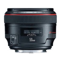 Canon EF 50mm f/1.2 L USM Ultra-Fast Standard AutoFocus Lens - Refurbished