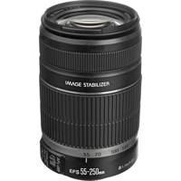 Canon EF-S 55-250mm f/4-5.6 IS Image Stabilizer Telephoto Zoom Lens