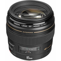 Canon EF 85mm f/1.8 USM AutoFocus Telephoto Lens - USA