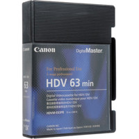 Canon HDVM-E63PR Professional Mini DV Tape for HV10, XH A1, XH G1, XL H1, and other similar HDV Camcorders