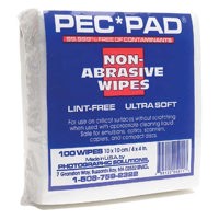 Photographic Solutions Pec*Pad Photowipes for Photographic Emulsions, 100 Sheets 4"x4"