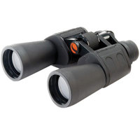 Celestron 10 - 30 x 50 Upclose Zoom, Weather Resistant Porro Prism Binocular with 4.1 Degree Angle of View at 10x, U.S.A.