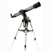 Celestron NexStar 80 SLT, 80mm (3.1") diameter Refractor Telescope with Motorized Altazimuth Mount & 4,000+ Object Database