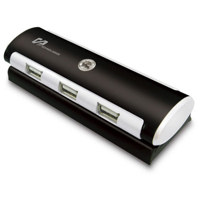 CP Technologies CP-UH-707, Hi-Speed 7 Port Aluminum Cased USB 2.0 Hub