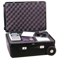 Porter Case Elite Case, PE, Polyethylene, Hard-Sided Case with Wheels & Cubed Foam Interior.