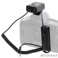Adorama Wireless Radio Remote Release for Canon EOS Rebel XT/XTI/XSi/T1i, Pentax K10D/K100D, Contax 645 and Hasselblad H Series Cameras (2.5 Mini Plug)