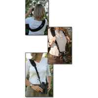 Trekking Comfort Camera Strap with Set of Camera Mounting Straps