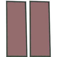 Thomas Duplex Darkroom Safelight Filter Set #FDW, For White Sensitive Graphic Arts Materials