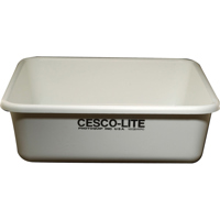 Cesco Plastic Print Developing Tray with Flat Bottom, 16"x20"x5" Deep