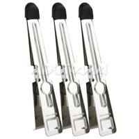 Adorama Print Processing Stainless Steel Tongs, Package of Three (3)