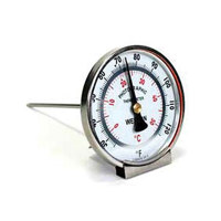 Weston Analog, Large Dial Faced Stem Thermometer
