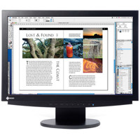 Eizo CE210W ColorEdge 21.1" Widescreen Color TFT LCD Graphic Monitor, 1680 × 1050 Native Resolution, Color: Black, with ArcSwing 2 Stand