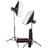 Elinchrom Style EL20752 BX Ri To Go Kit, with One 250 Ri & One 500 RI Multivoltage Monolights and EL-Skyport Transmitter