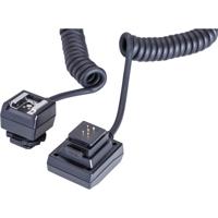 Adorama Off-Camera TTL Coiled Flash Cord (extends to 3') for Pentax DSLR Cameras - Heavy Duty Version