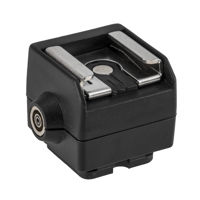 Adorama Camera PC to Hot Shoe Adapter with Connecting Cord.