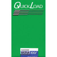 Fujifilm Fujichrome Astia 100F (RAP 100F) QuickLoad Single Sheet Film Packets, ISO 100, 4 x 5" Size, Transparency, 20 Sheets