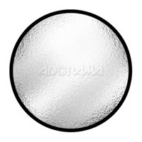 Flashpoint 12" Portable Collapsible Reflector, Silver & White