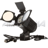 Flashpoint LED On Board Video Light,Power Tap Connector,shoe mountable Daylight Color Temperature.