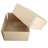 Adorama Archival 5" x 7" Print Storage Box, Drop Front Design, 5 1/2" x 7 1/2" x 3"