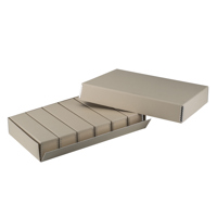 Adorama Archival 35mm Size Junior Master Slide Storage Box with Divider Boxes, Holds 1,080 Slides,