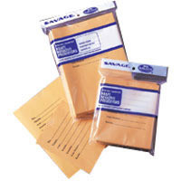 Savage 5" x 7" Kraft Negative Preserver Envelopes, Brown Paper, Pack of 50.