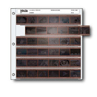 Print File Archival 35mm Size Negative Pages Holds Six Strips of Six Frames, Pack of 100