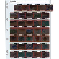 Print File Archival 35mm Size Negative Pages Holds Seven Strips of Five Frames, Pack of 100