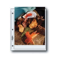 Print File 810-2S (25), Archival S-Series Album Pages, Holds Two 8" x 10" Prints, Pack of 25 - No printing on page