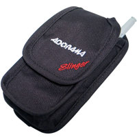 Adorama Slinger Cell Phone Pouch with Antenna Cut Out, Black.